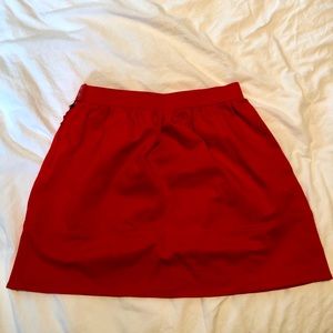 Red Madewell Skirt